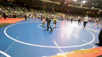 55 lbs Consi Of 8 #2 - Hanna Hensen, Kodiak Attack vs Nyla Rhodes, Nebraska Wrestling Academy