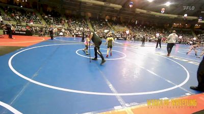 55 lbs Consi Of 8 #2 - Hanna Hensen, Kodiak Attack vs Nyla Rhodes, Nebraska Wrestling Academy