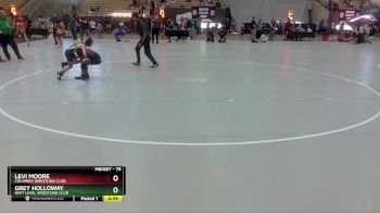 75 lbs Cons. Semi - Levi Moore, Columbia Wrestling Club vs Grey Holloway, Next Level Wrestling Club