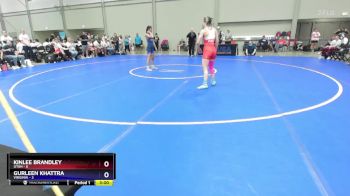 95 lbs Round 1 (8 Team) - Kinlee Brandley, Utah vs Gurleen Khattra, Virginia