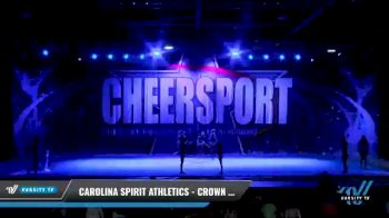 Carolina Spirit Athletics - Crown 5harks [2021 L5 Junior - D2 Day 1] 2021 CHEERSPORT National Cheerleading Championship