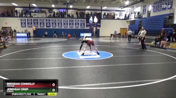149 lbs Cons. Round 3 - Jeremiah Crisp, Eureka vs Brendan Connolly, Chicago