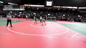 120 lbs Semifinal - Joey Heskett, EAG2 vs Quinn Hurley, NBHA