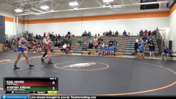 JV Boys-8 lbs Round 1 - Steeven Jordan, Clear Creek-Amana vs Kael Moore, Cedar Falls