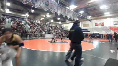 135 lbs Champ. Round 1 - Zoey Myers, North Torrance vs Brooklyn Love, Hamilton