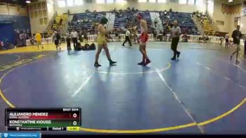 160 lbs Champ. Round 1 - Konstantine Kiousis, Buchholz vs Alejandro Mendez, Doral Academy