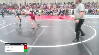 132 lbs Round Of 16 - Landon Parry, WAR Wrestling Club vs Roman Wilson, No Team