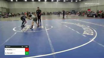 155 lbs Rr Rnd 1 - Peighton Mullins, Okwa vs Bella Porcelli, Team Porcelli