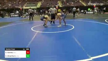 138 lbs Quarterfinal - Kayson Kenney, Idaho Falls Wrestling vs Colin Silverthorn, Junkyard Dogs WC