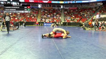 1A-175 lbs Cons. Round 4 - Zach Robbins, Treynor vs Landen Schnuelle, South Winneshiek