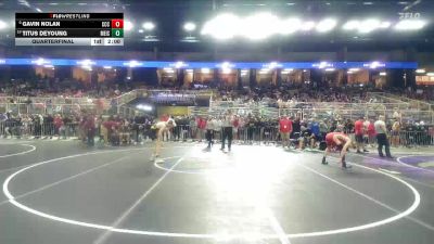 150 1A Quarterfinal - Titus Deyoung, Merritt Island vs GAVIN NOLAN, Clearwater Cen Catholic