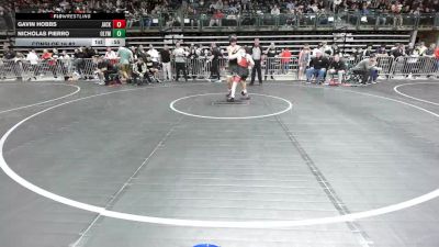 105 lbs Consi Of 16 #2 - Gavin Hobbs, Jackson Township vs Nicholas Pierro, Olympic