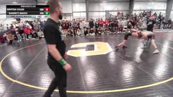 113 lbs 3rd Place Match - Britton Culek, Kimball vs Barrett Bruch, Torrington