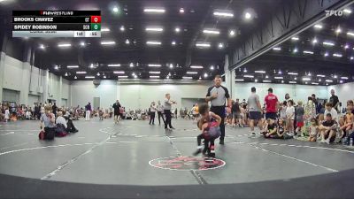 45 lbs Cons. Semi - Spidey Robinson, Suplex City Raptors vs Brooks Chavez, Backyard Brawlers