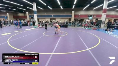 120 lbs Cons. Round 2 - Macauley Fuld, Lofton Style Wrestling Club vs Joseph Austin, 3F Wrestling