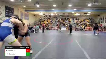 150 lbs Cons. Semi - Amanda Salcedo, Walnut vs Natalie Bryant, Beaumont