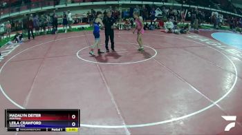 115 lbs Quarterfinal - Madalyn Deiter, Montana vs Leila Crawford, Washington