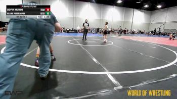 65 lbs Rr Rnd 4 - Sofia Munoz, Team Dash K-6 vs Ellie Freeman, Untouchables Girls Teal