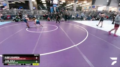 98 lbs Cons. Round 4 - Jude Avila, Rock Wrestling Club vs Albie Cigarroa, El Paso Wildcats Wrestling Club