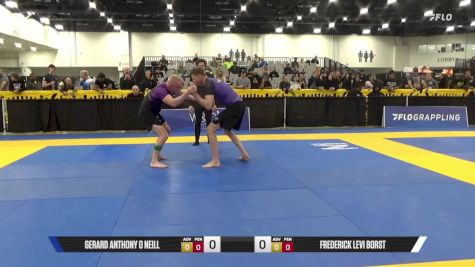 Frederick Levi Borst vs Gerard Anthony O Neill 2025 World IBJJF Jiu-Jitsu No-Gi Championship