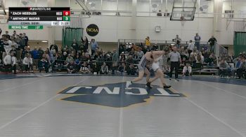 174 lbs Cons. Semi - Zach Needles, Messiah vs Anthony Matas, Misericordia