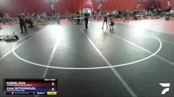 86 lbs Semifinal - Gabriel Bass, Askren Wrestling Academy vs Evan Dietschweiler, Aviators Wrestling