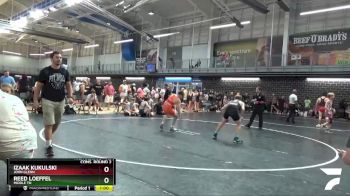 113 lbs Cons. Round 2 - Izaak Kukulski, John Glenn vs Reed Loeffel, Middle TN