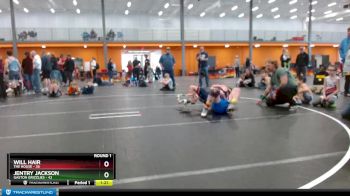 125 lbs Round 1 (3 Team) - Jentry Jackson, Gaston Grizzlies vs Will Hair, The House