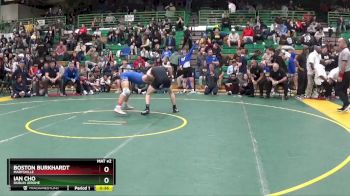 144 lbs Cons. Round 7 - Ian Cho, DUBLIN JEROME vs Boston Burkhardt, MARYSVILLE