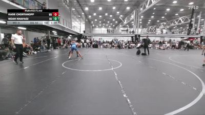 130 lbs Round 3 (10 Team) - Kade Chortanoff, Wayne Danger vs Noah Khafagi, Ohio Gold