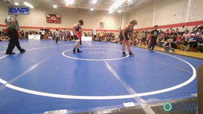 Consi Of 4 - Luke Thomas, Mcalester Youth Wrestling vs Teddy Buckskin, Hilldale Youth Wrestling Club