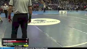 155 lbs Quarterfinal - Olivia Schuchard, Bismarck Century vs Olivia Ochoa, Grand Forks Central