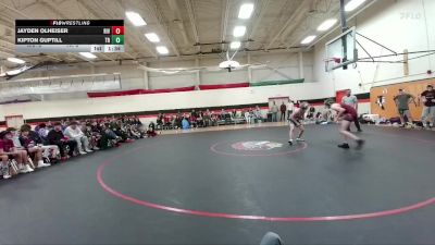 132 lbs Round 3 (6 Team) - Kipton Guptill, Tongue River vs Jayden Olheiser, Riverton