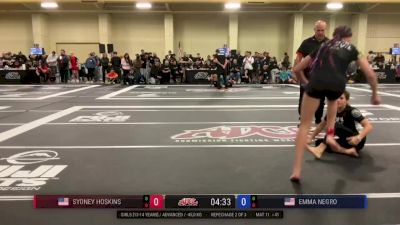 Sydney Hoskins vs Emma Negro 2025 ADCC Charlotte Open