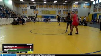 285 Gold Quarterfinal - Kaiden Sanchez, Camden vs Santino Guitian, Doral Academy