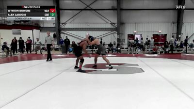 197 lbs Consi Of 8 #1 - Wynton Bowers, Wesleyan vs Alex Laoudis, Centenary