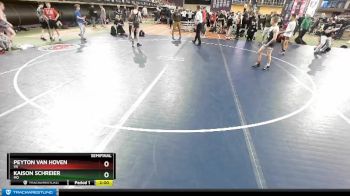 94 lbs Semifinal - Kaison Schreier, MO vs Peyton Van Hoven, VA