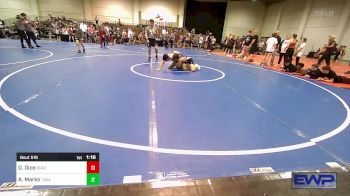 132 lbs Rr Rnd 2 - Dominic Dice, Brazoria County Wrestling vs Aidan Marks, "unattached"