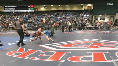 126 lbs Consi Of 32 #2 - Abe Coronado, NV vs Ryan Totten, MI