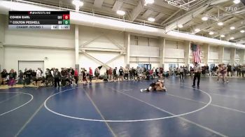 144 lbs Champ. Round 1 - Colton Peshell, Riverton vs Cohen Earl, Davis