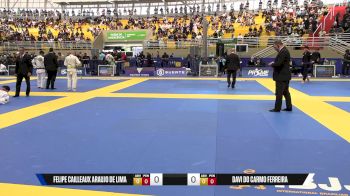 Davi Do Carmo Ferreira vs Felipe Cailleaux Araujo De Lima 2025 Brasileiro Jiu-Jitsu IBJJF