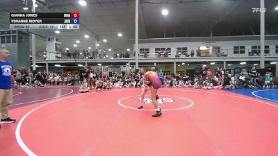 128 lbs Rr Rnd 4 - Gianna Jones, Broad Axe - Girls vs Vivianne Moyer, Journeymen Wrestling - Girls
