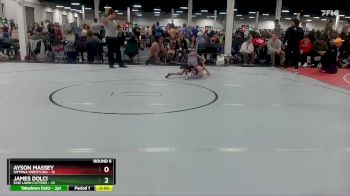 72 lbs Round 6 (10 Team) - James Dolci, Fair Lawn Cutters vs Ayson Massey, Smyrna Wrestling
