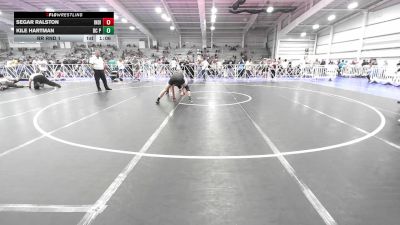 152 lbs Rr Rnd 1 - Segar Ralston, Indiana Outlaws Yellow vs Kile Hartman, BC Predators