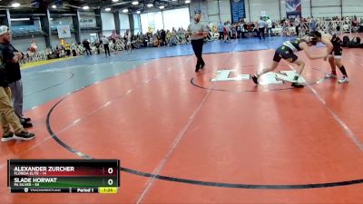 110 lbs Rd# 4- 2:00pm Friday Final Pool - Alexander Zurcher, Florida Elite vs Slade Horwat, PA Silver