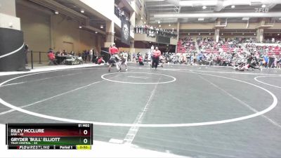 73 lbs Champ. Round 1 - Gryder `Bull` Elliott, Team Central vs Riley Mcclure, Raw