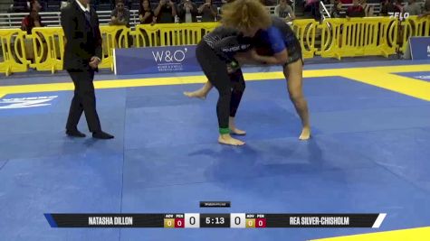 Rea Silver-Chisholm vs Natasha Dillon 2025 Pan IBJJF Jiu-Jitsu No-Gi Championship