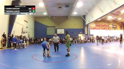 190 lbs Cons. Round 3 - Messiha Justin, Kennedy vs Ruben Gracian, John Glenn