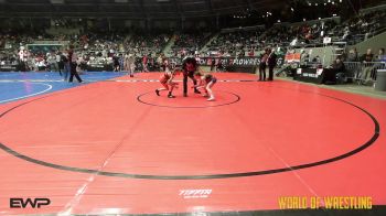 66 lbs Round Of 16 - Kyleigh Danielson, Texas Elite vs River Stephens, Abilene Kids Wrestling Club
