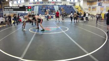157 lbs Cons. Round 5 - Sean Stern, Mocco Wrestling vs Matheus Honigman, Lugo Wrestling Club
